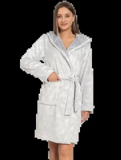 Dámsky župan E06-5517 sv. šedý - Cocoon