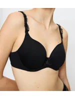 Dámska podprsenka Wild Azalea Florale WP - BLACK - black 0004 - TRIUMPH Dámska podprsenka Wild Azalea Florale WP - BLACK - black 0004 - TRIUMPH