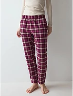 Dámske pyžamové nohavice Mix & Match Tapered Trouser Flannel 02 X Pink ružové – TRIUMPH Dámske pyžamové nohavice Mix & Match Tapered Trouser Flannel 02 X Pink ružové – TRIUMPH