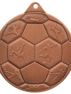 OCEĽOVÁ MEDAILA FUTBAL FI 50 MMC8850/B - BRONZOVÁ