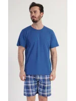 Pánske pyžamové šortky Motocykel