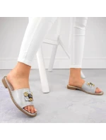 S.Barski W OLI262B žabky so strieborným zirkónom S.Barski W OLI262B žabky so strieborným zirkónom