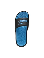 Šľapky Puma Cool Cat 2.0 čierne a modré 389110 43 Šľapky Puma Cool Cat 2.0 čierne a modré 389110 43