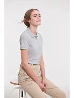 Russell Athletic 566F Dámske elastické polo tričko z piké 10.566F sky Russell Athletic 566F Dámske elastické polo tričko z piké 10.566F sky