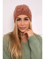 Fleecová čiapka Melisa K241 červená