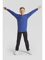 Fruit of the Loom Classic Kids Set-In Sweat Detská mikina 16.2041 retro heather green
