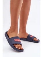 Klapki Damskie Big Star OO274039 Granatowe