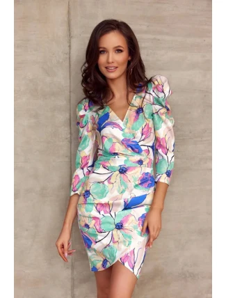 Dámske šaty SUK0329-E27 mix farieb - Roco Dámske šaty SUK0329-E27 mix farieb - Roco