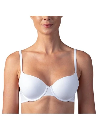 Dámska vystužená podprsenka MICROFIBRE PADDED BRA - BELLINDA - biela Dámska vystužená podprsenka MICROFIBRE PADDED BRA - BELLINDA - biela