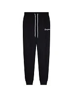 Champion Dámske nohavice s rebrovanými manžetami Black 118256 KK001 Women's
