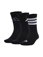 Adidas Logo 3 páry ponožiek čierne JI6315
