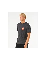 Tričko RIP CURL Shaper Address Tee, čierne Tričko RIP CURL Shaper Address Tee, čierne