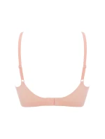 Jednoduchá košeľová podprsenka ružová - Julimex