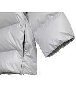 Detská bunda adidas Synthetic Down Glam Silver JM8870