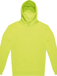 B&C ID.223 Hoodie Unisex mikina s kapucňou 01.I223 acid lime