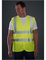 Bezpečnostná vesta Yoko HVW 100 Hi-Vis 79.W100 červená Bezpečnostná vesta Yoko HVW 100 Hi-Vis 79.W100 červená