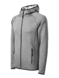 Direct stretch fleece pánsky tmavosivý