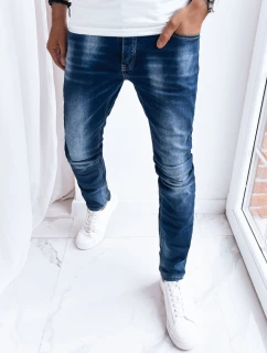 Pánske modré džínsové nohavice FashionStreet UX3990