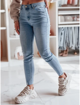 Dámske skinny džínsy SKINNIZA modré FashionStreet UY2357 Dámske skinny džínsy SKINNIZA modré FashionStreet UY2357