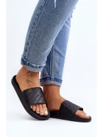 Damskie Klapki Cross Jeans FF2R4153C Czarne