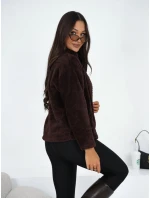 Blúzka CS BL BT1033.04 tmavohnedá