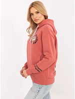 Mikina D10600T02420J coral Mikina D10600T02420J coral