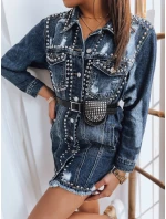 Džínsové šaty KALUS modré FashionStreet EY2253 Džínsové šaty KALUS modré FashionStreet EY2253