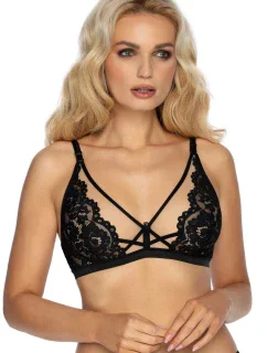 Dámska podprsenka Torfi black - ROZA