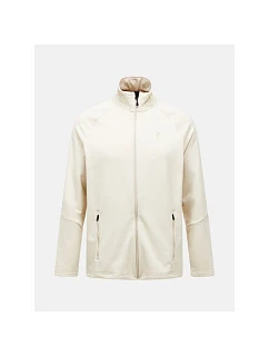 Pánska mikina PEAK PERFORMANCE M Rider Essentials Midlayer Zip Jacket, farba: béžová