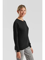 Fruit of the Loom Lady-Fit LW Raglan Sweat Dámska mikina s raglánovými rukávmi 16.2146 čierna Fruit of the Loom Lady-Fit LW Raglan Sweat Dámska mikina s raglánovými rukávmi 16.2146 čierna