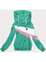 Zelená dámska mikina (2301)