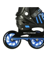 NILS EXTREME KOLIESKOVÉ KORČULE NA18812 A TMAVO MODRÉ VEĽKOSŤ S (29-33)