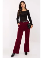 Šnúrové nohavice model 220750 Taliansko Moda Šnúrové nohavice model 220750 Taliansko Moda