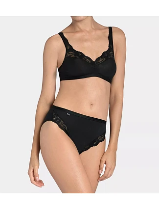Sloggi Romance - nohavičky Supima® Cotton Tai s čipkou Sloggi