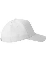 Atlantis Headwear Kid Recy Five Detská 5-panelová čiapka s šiltom 33.0237 biela Atlantis Headwear Kid Recy Five Detská 5-panelová čiapka s šiltom 33.0237 biela