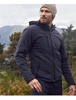 Clique Padded Hooded Softshell Men Pánska zateplená softshellová bunda s kapucňou 67.0952 čierna
