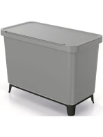 SORTIBOX 3W1 SMOOTH GRAY odpadkový kôš