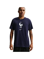 Pánske futbalové tričko Nike FFF Soccer T-shirt navy blue IH2181 498 pánske Pánske futbalové tričko Nike FFF Soccer T-shirt navy blue IH2181 498 pánske