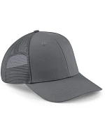 Beechfield B 646 6-panelová čiapka s kšiltom „Urbanwear Trucker“ 53.0646 grafitovo šedá