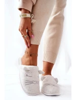 Papcie Błyszczące Kotki Z Uszami Białe Kaisy