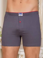 Boxerky BR BK 1099.26P tmavosivé