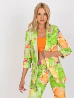 Dámske sako DHJ MA 7684A 1.22X svetlo zelená