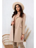 Dámsky kabát Emili Beige - Merce