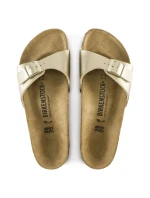 Birkenstock Madrid Birko-Flor Gold regular wide žabky (1016106) pre ženy