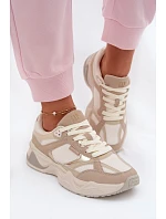 Dámske tenisky na platforme GAP MARATHON GPW6154923895 Beige Dámske tenisky na platforme GAP MARATHON GPW6154923895 Beige