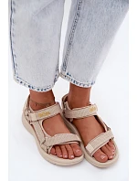 Dámské sandály Lee Cooper LCW-26-34-4431L Béžové