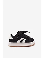Detské športové tenisky na suchý zips z umelej kože Black Zoya Detské športové tenisky na suchý zips z umelej kože Black Zoya