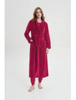 Dámsky dlhý župan 19216 fuchsiová - Vamp