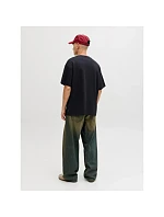 Jack&Jones pánske tričko JJEBARRON TEE SS O-NECK NOOS 12298906 BLACK Jack&Jones pánske tričko JJEBARRON TEE SS O-NECK NOOS 12298906 BLACK