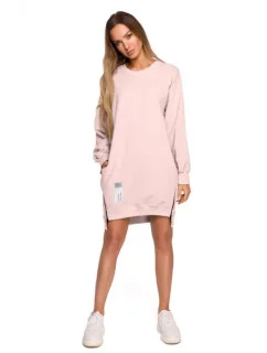 Dámska tunika M676 ružová - Moe